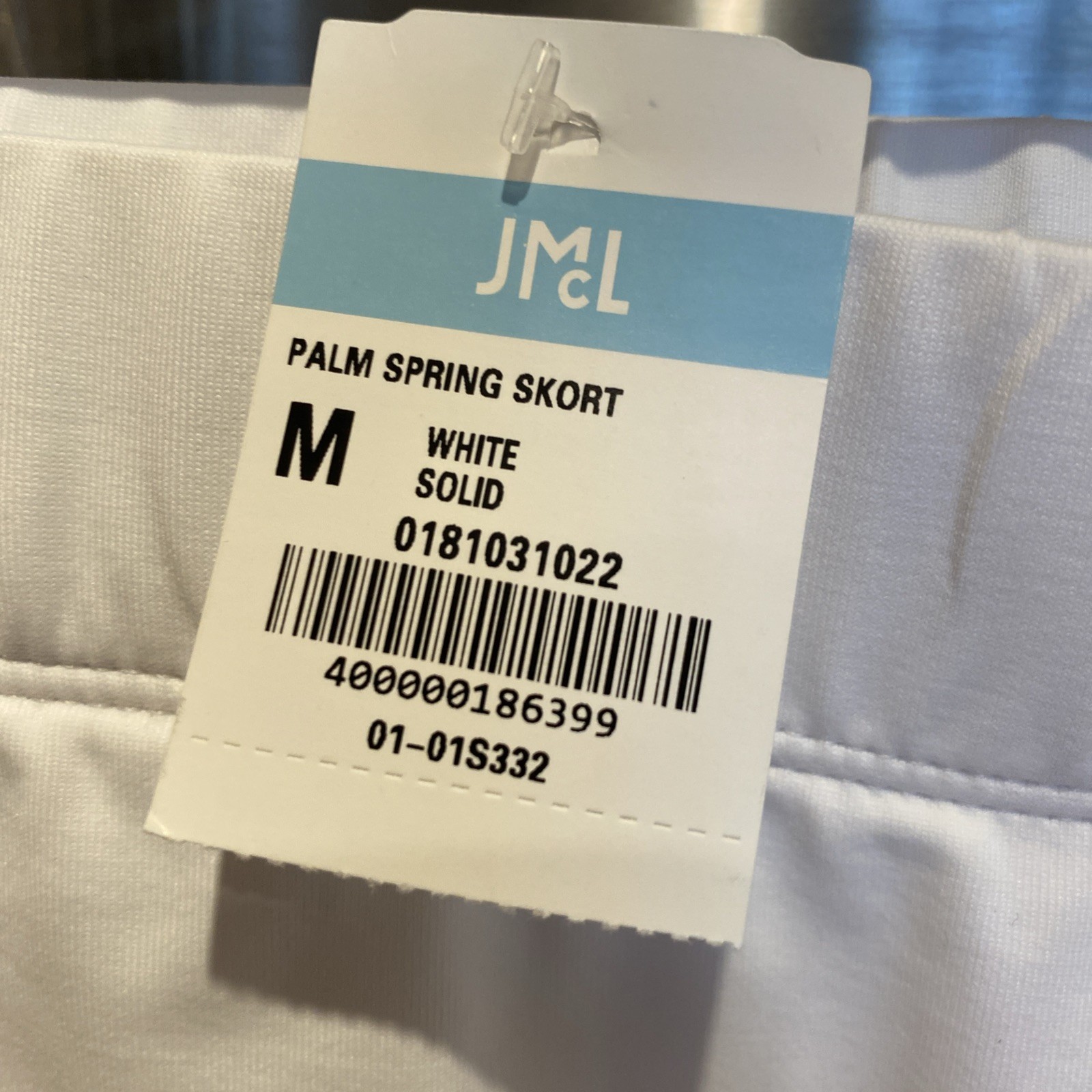 J. McLaughlin Palm Spring Skort NWT Medium White Solid Stunning J. McLaughlin Palm Spring Skort NWT Medium White Solid Stunning
