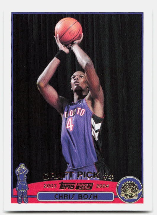2003-04 Topps #224 Chris Bosh Factory Set 2003-04 Topps #224 Chris Bosh Factory Set