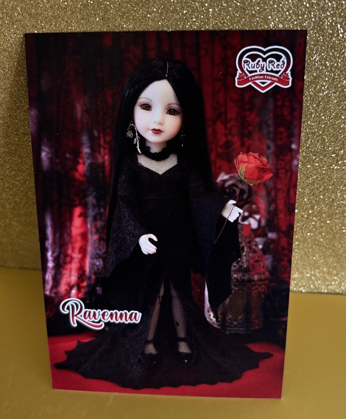 NEW just Released  - Ruby Red Fashion Friends RAVENNA doll - ready for Halloween
