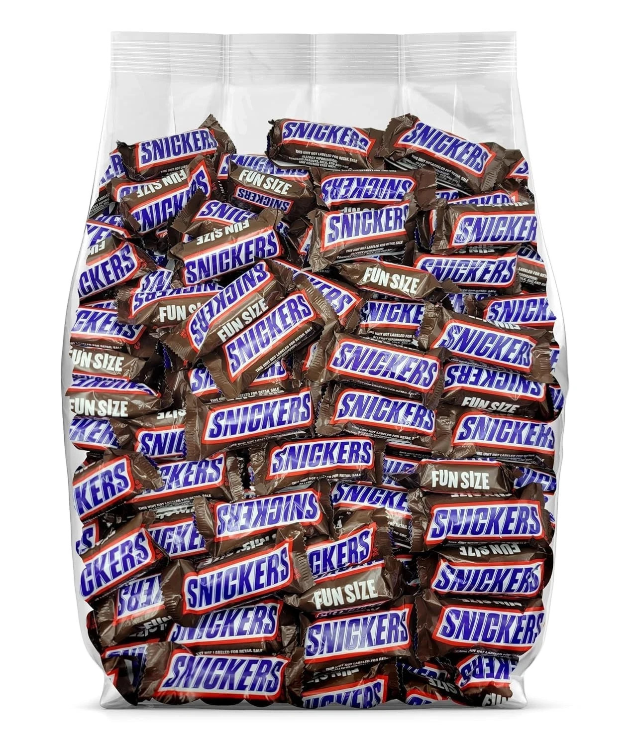 Snickers Milk Chocolate Fun Size, Bulk Holiday Wrapped Candy Bars (5 Pounds) Snickers Milk Chocolate Fun Size, Bulk Holiday Wrapped Candy Bars (5 Pounds)