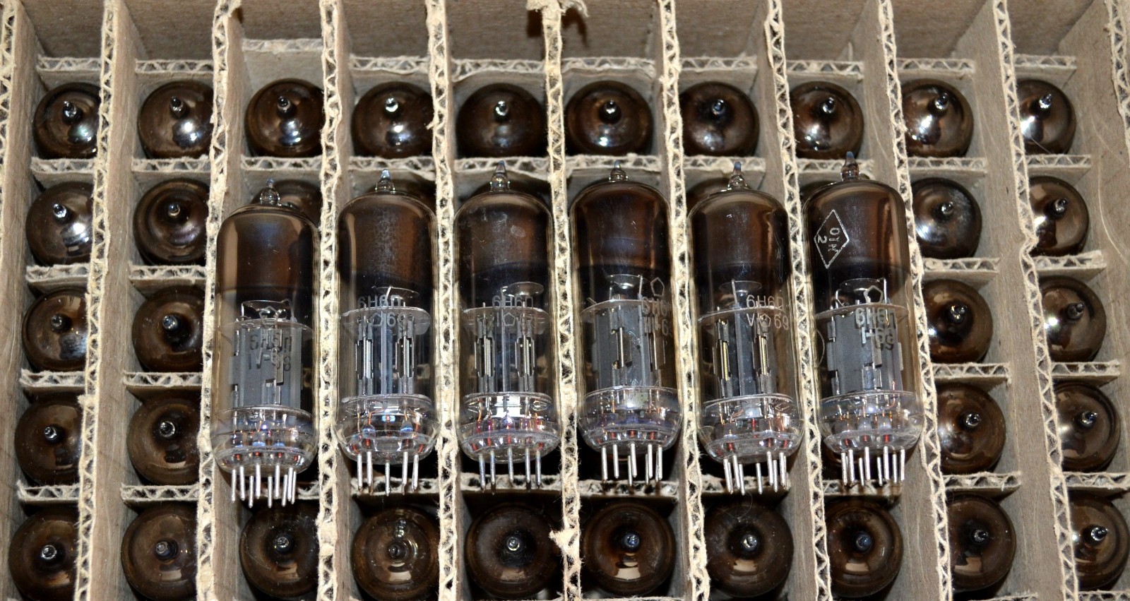 10pcs 6N6P = ECC99, E182CC Double Triode Tube NEVZ Soviet RARE 1970's NEW 10pcs 6N6P = ECC99, E182CC Double Triode Tube NEVZ Soviet RARE 1970's NEW