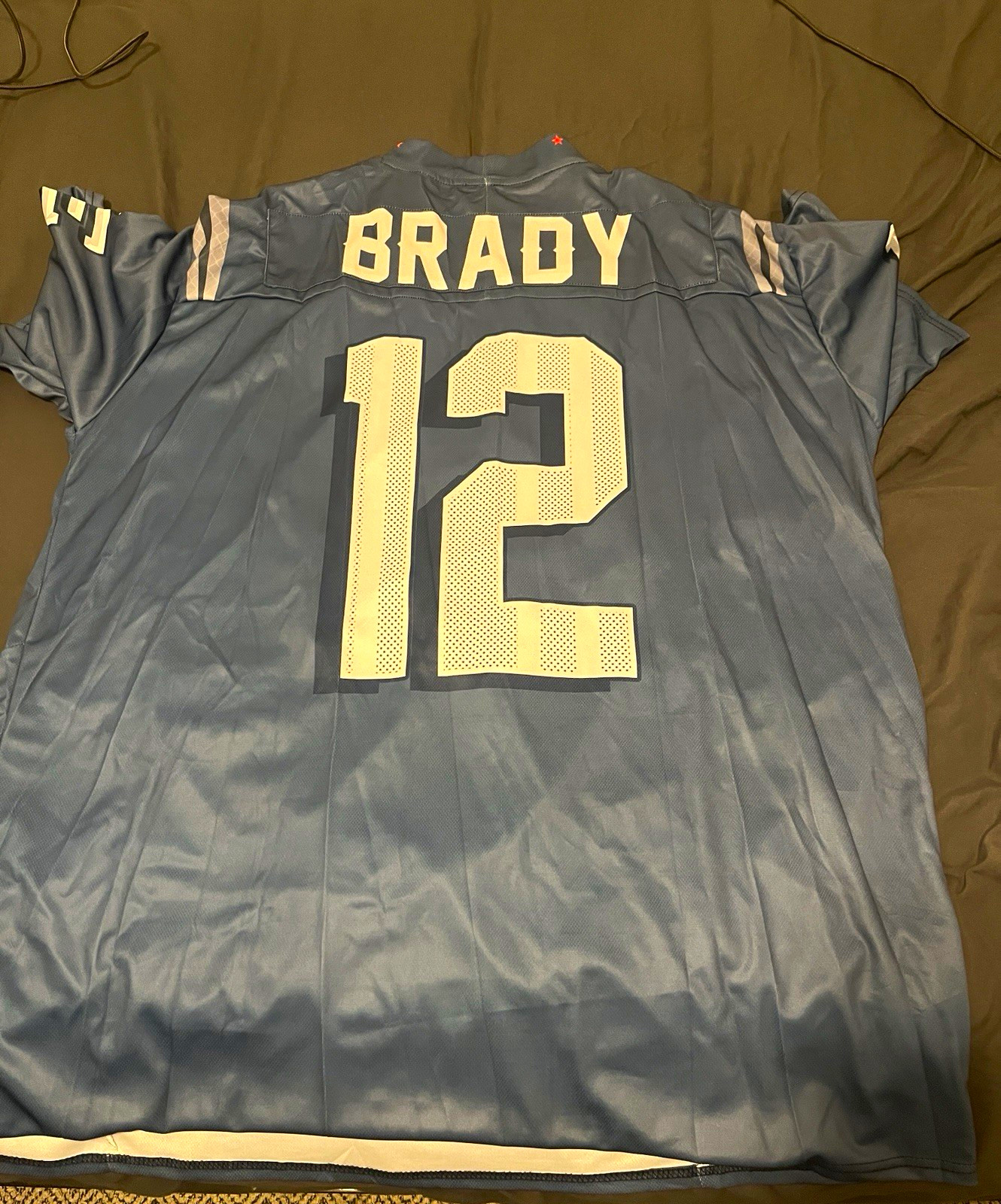 New England Patriots Tom Brady #12 Nor’easter XL