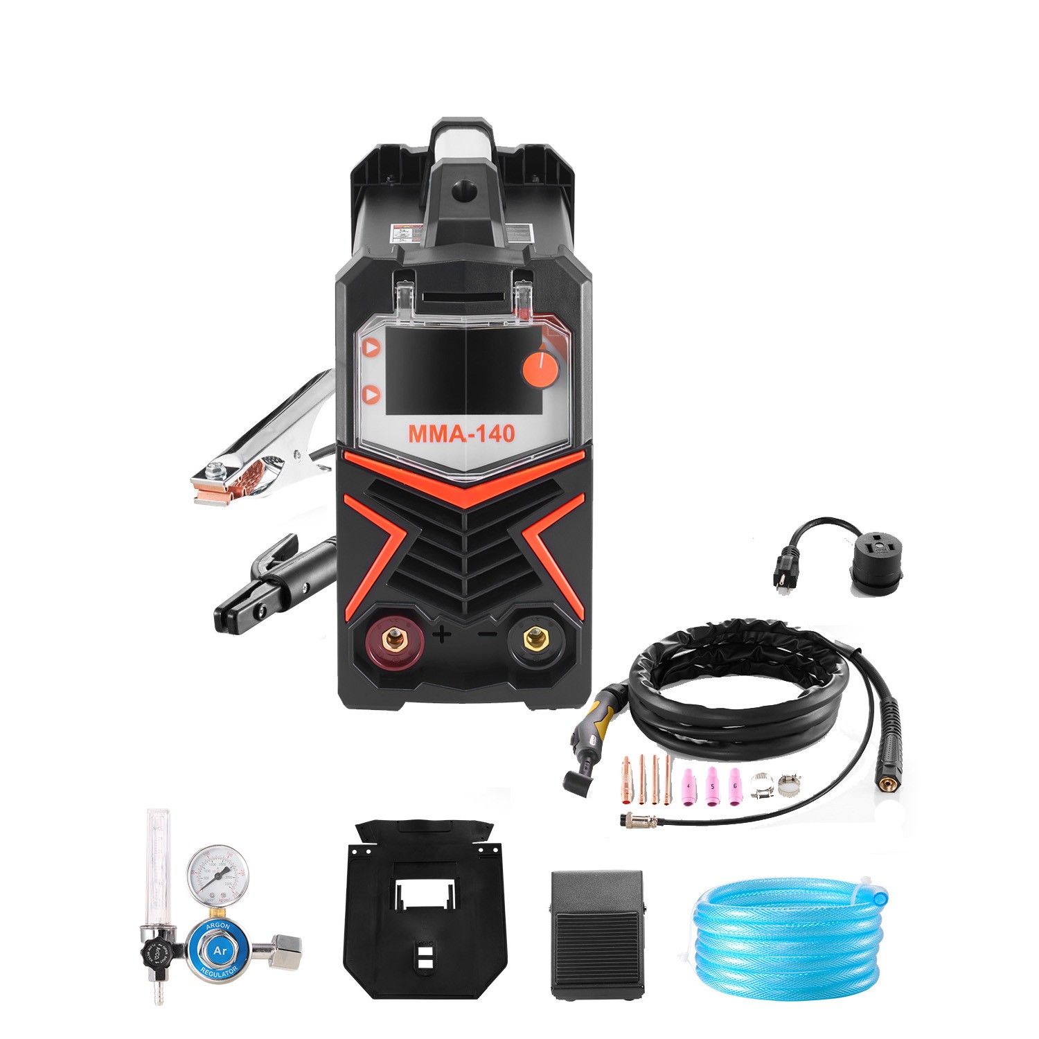Uimoso 6-in-1 TIG Welder AC/DC Pulse Spot MMA Stick Welding Machine with IGBT Uimoso 6-in-1 TIG Welder AC/DC Pulse Spot MMA Stick Welding Machine with IGBT
