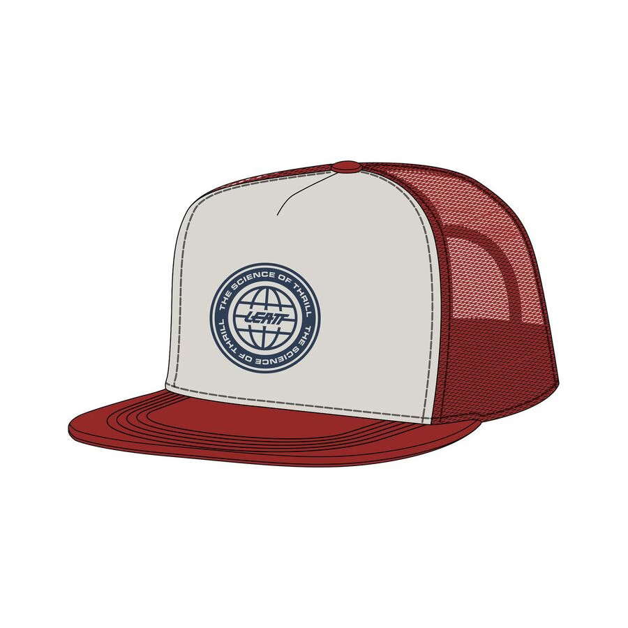 Leatt Chili Red Tucker Hat - Chili Red 5026081050 Leatt Chili Red Tucker Hat - Chili Red 5026081050