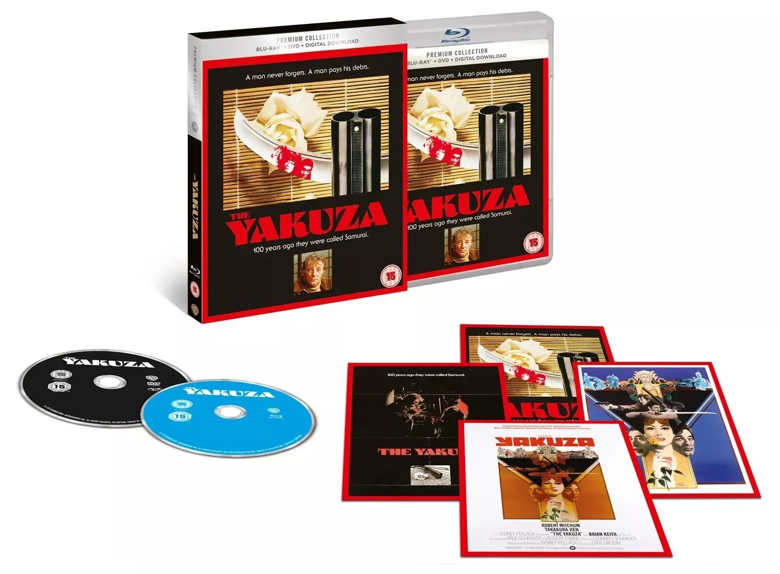 The Yakuza (1974) Robert Mitchum Blu-Ray Premium Collection NEW The Yakuza (1974) Robert Mitchum Blu-Ray Premium Collection NEW
