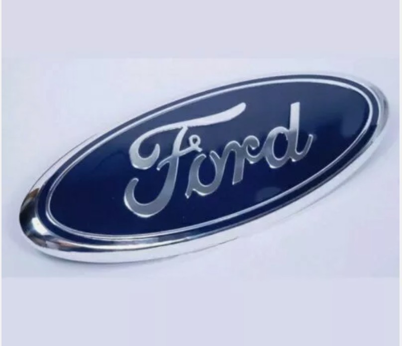 BLUE & CHROME 2005-2014 Ford F150 FRONT GRILLE/ TAILGATE 9 inch Oval Emblem 1* BLUE & CHROME 2005-2014 Ford F150 FRONT GRILLE/ TAILGATE 9 inch Oval Emblem 1*