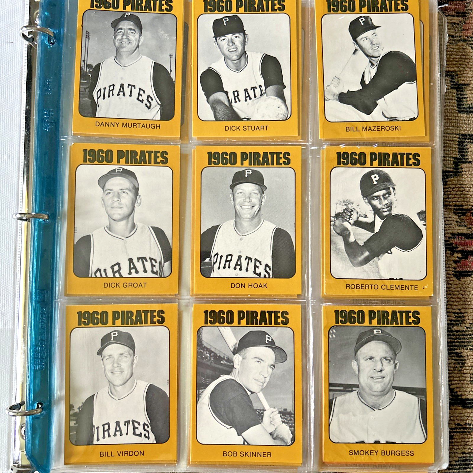 1960 Pittsburgh PIrates World Champions Complete Set of 42 Cards 1979 TCMA 1960 Pittsburgh PIrates World Champions Complete Set of 42 Cards 1979 TCMA