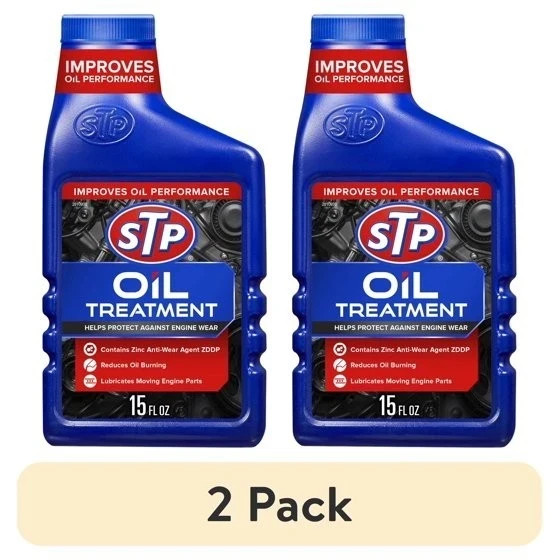STP High Viscosity Oil Treatment (15 fluid ounces) Pack of 2 STP High Viscosity Oil Treatment (15 fluid ounces) Pack of 2