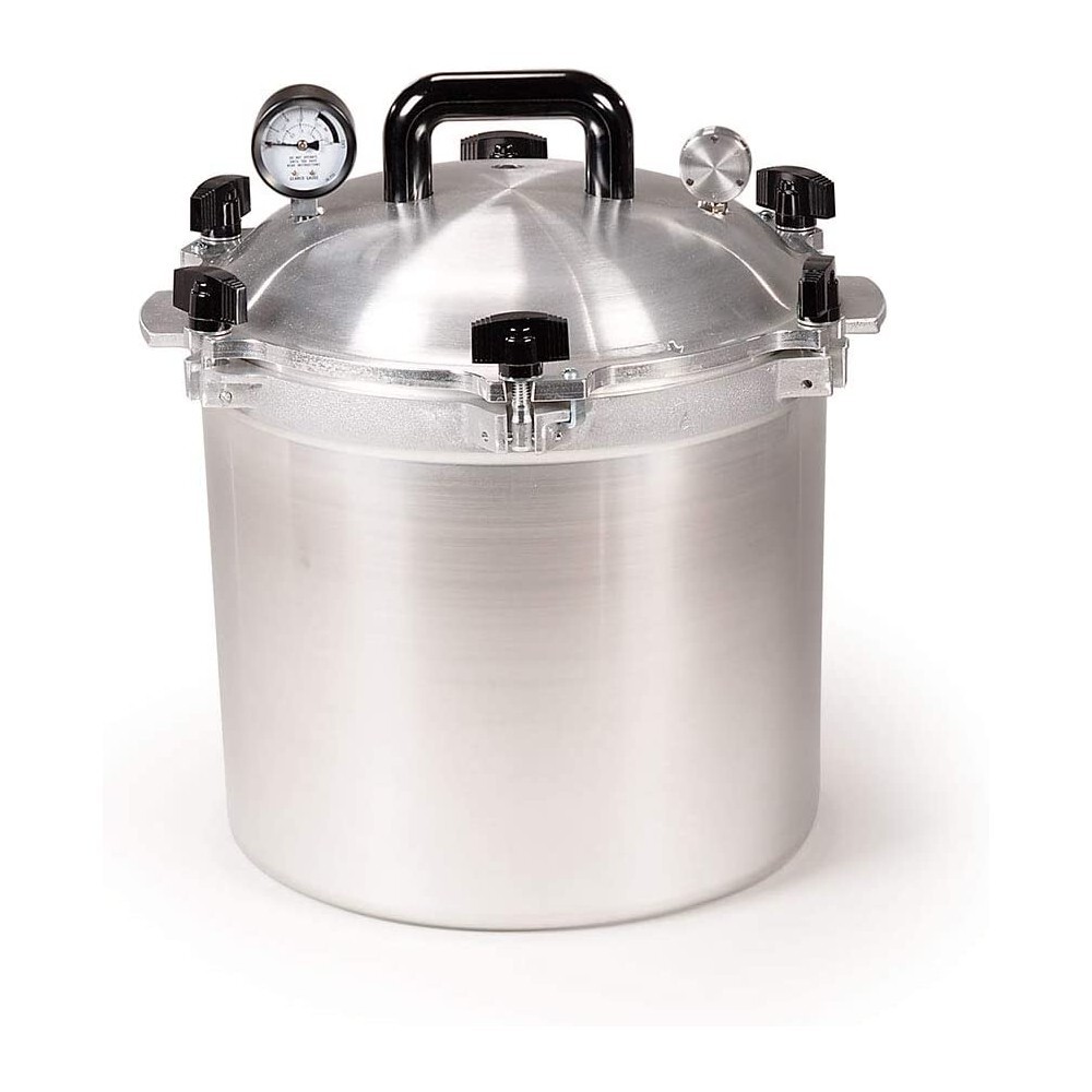 All American Pressure Cooker Canner for Home Stovetop Canning, USA Made, 21.5 qt All American Pressure Cooker Canner for Home Stovetop Canning, USA Made, 21.5 qt
