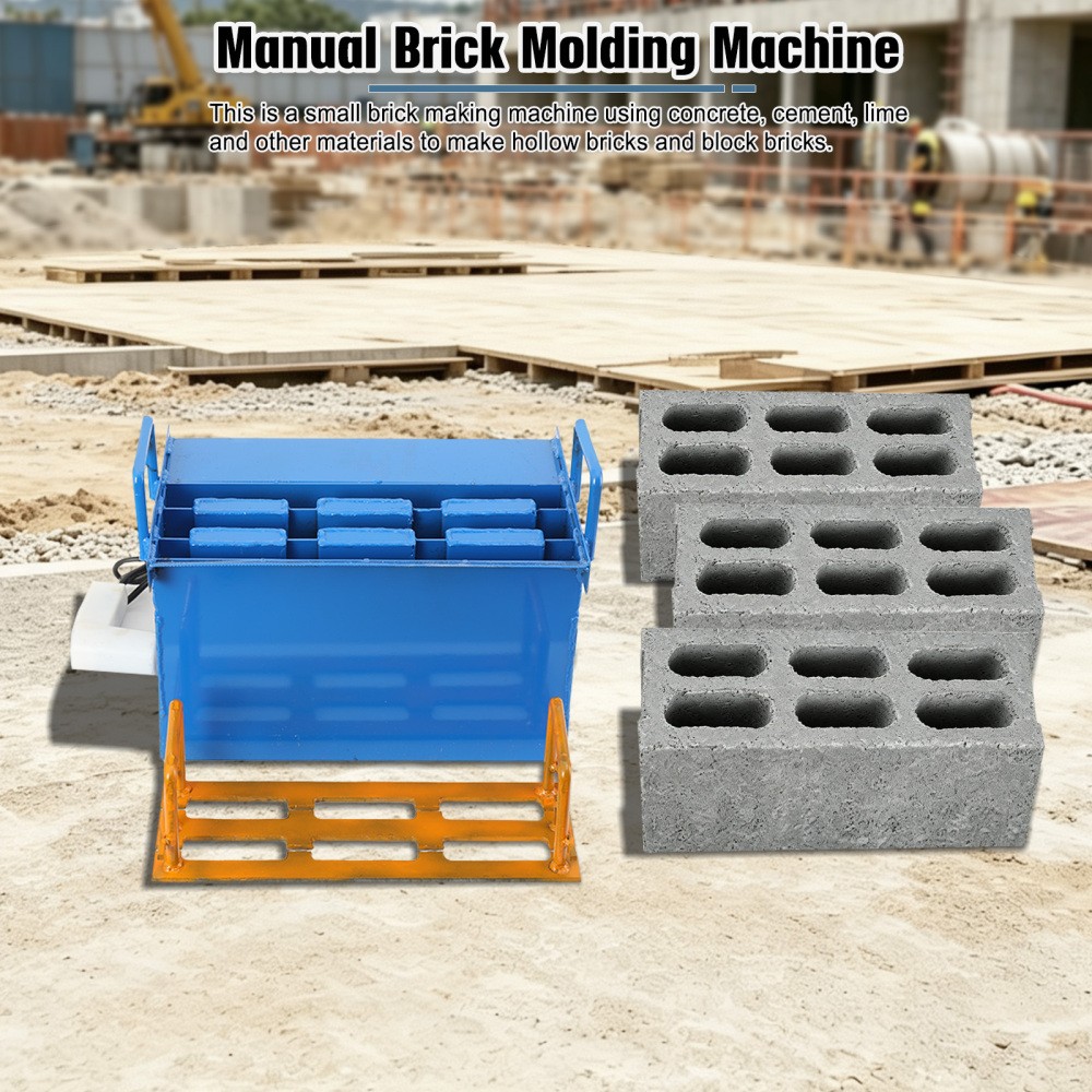 110V Concrete Block Making Machine for Construction 15.7\'\'x5.9\'\'x7.8\'\'Brick Size