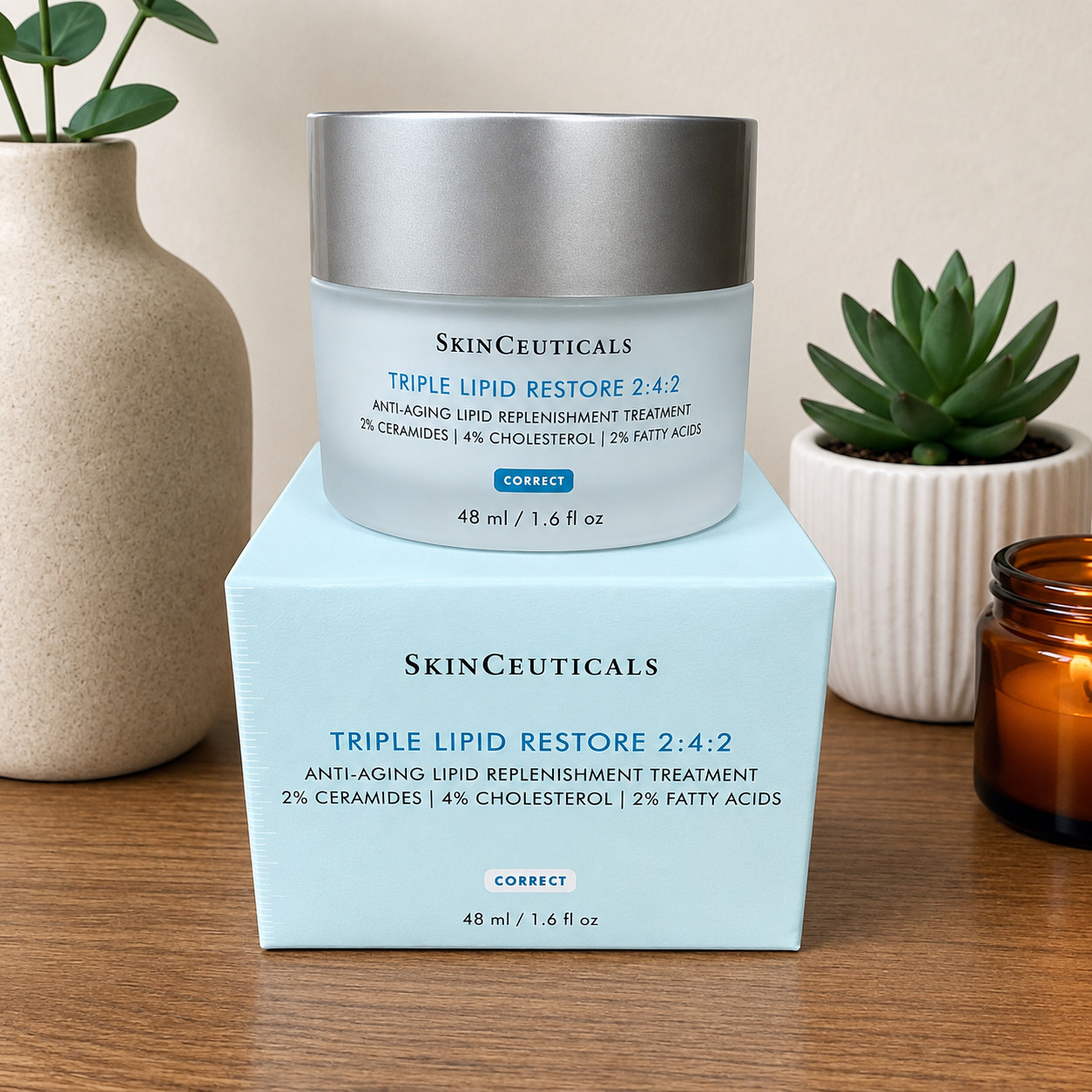 SkinCeuticals Triple Lipid Restore 2:4:2 Cream 48ml 1.6oz - New Sealed