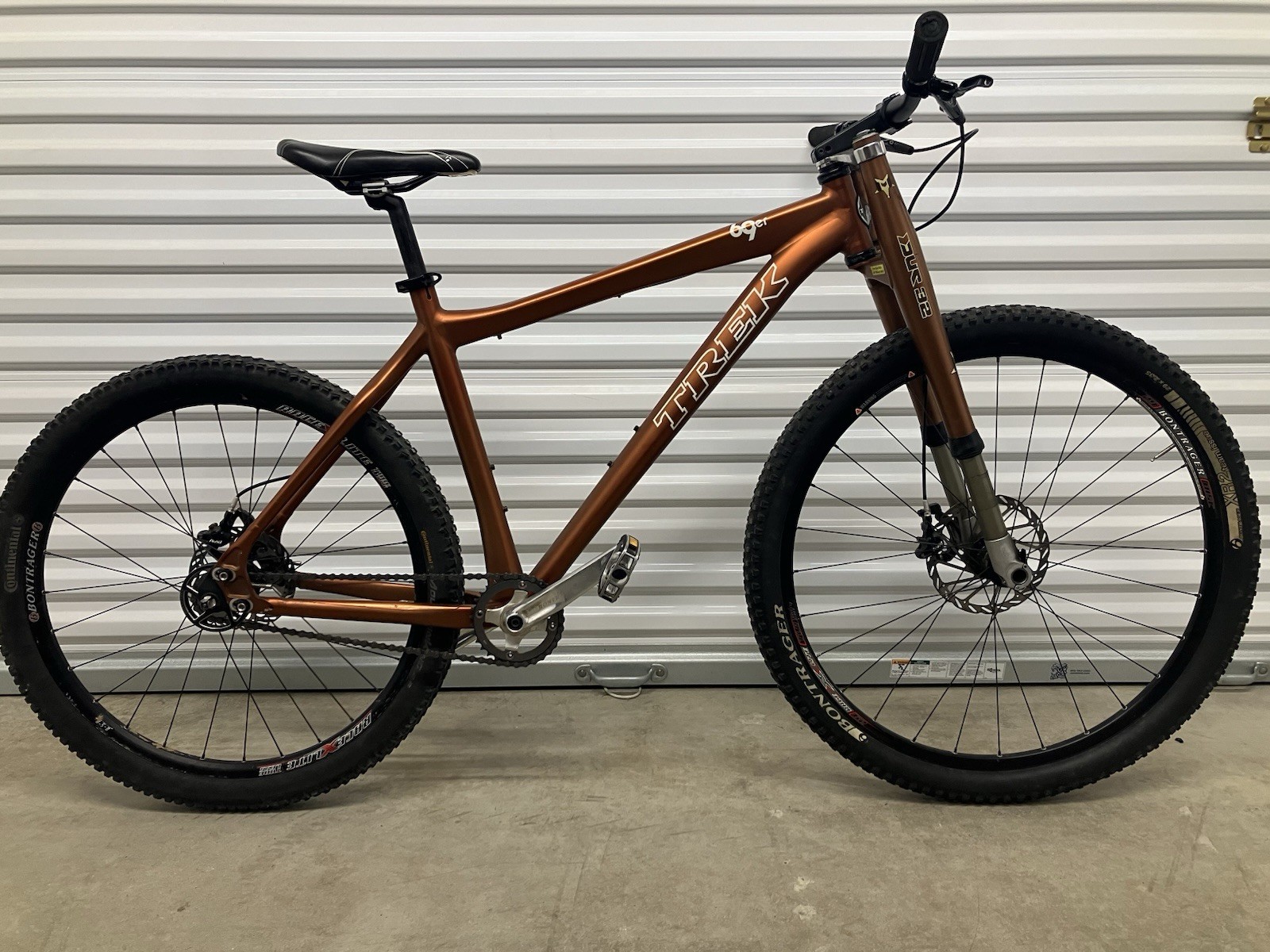 2007 Trek 69er Root Beer Travis Brown 29/26 Maverick DUC Dual Crown Single Speed 2007 Trek 69er Root Beer Travis Brown 29/26 Maverick DUC Dual Crown Single Speed