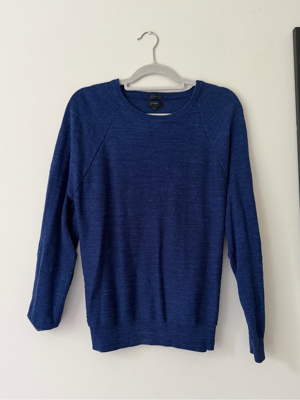 J. Crew Crewneck Sweater in Deep Blue | Size M J. Crew Crewneck Sweater in Deep Blue | Size M