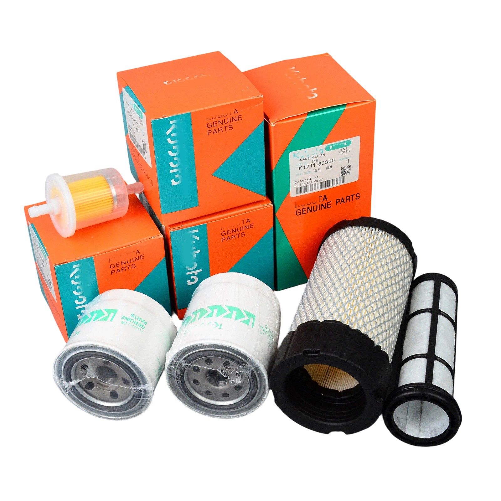New Complete Filter Service Kit for Kubota ZD25 ZD28