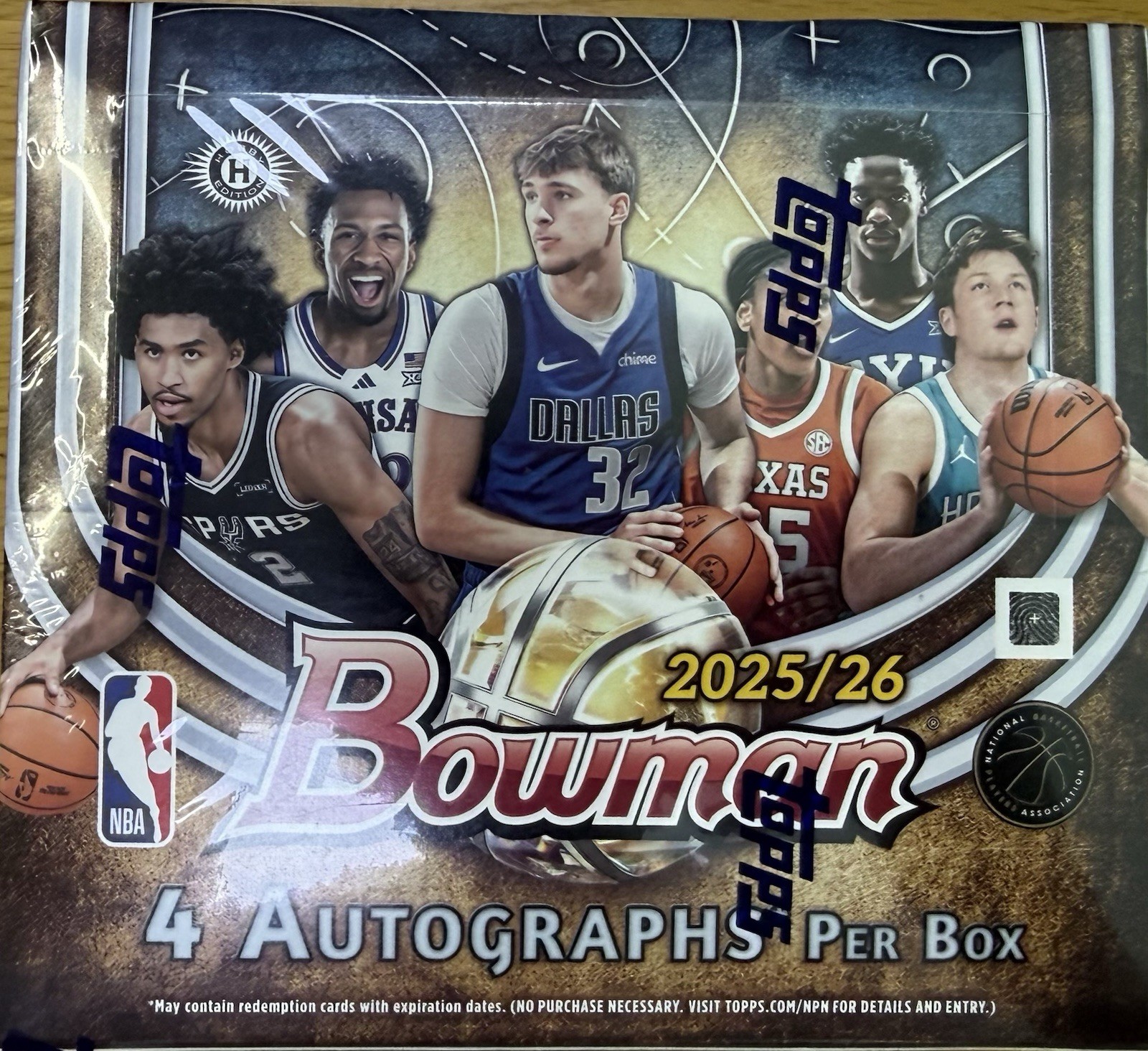 2025-26 Bowman NBA Basketball Factory SEALED JUMBO Hobby Box 4 Auto 2025-26 Bowman NBA Basketball Factory SEALED JUMBO Hobby Box 4 Auto