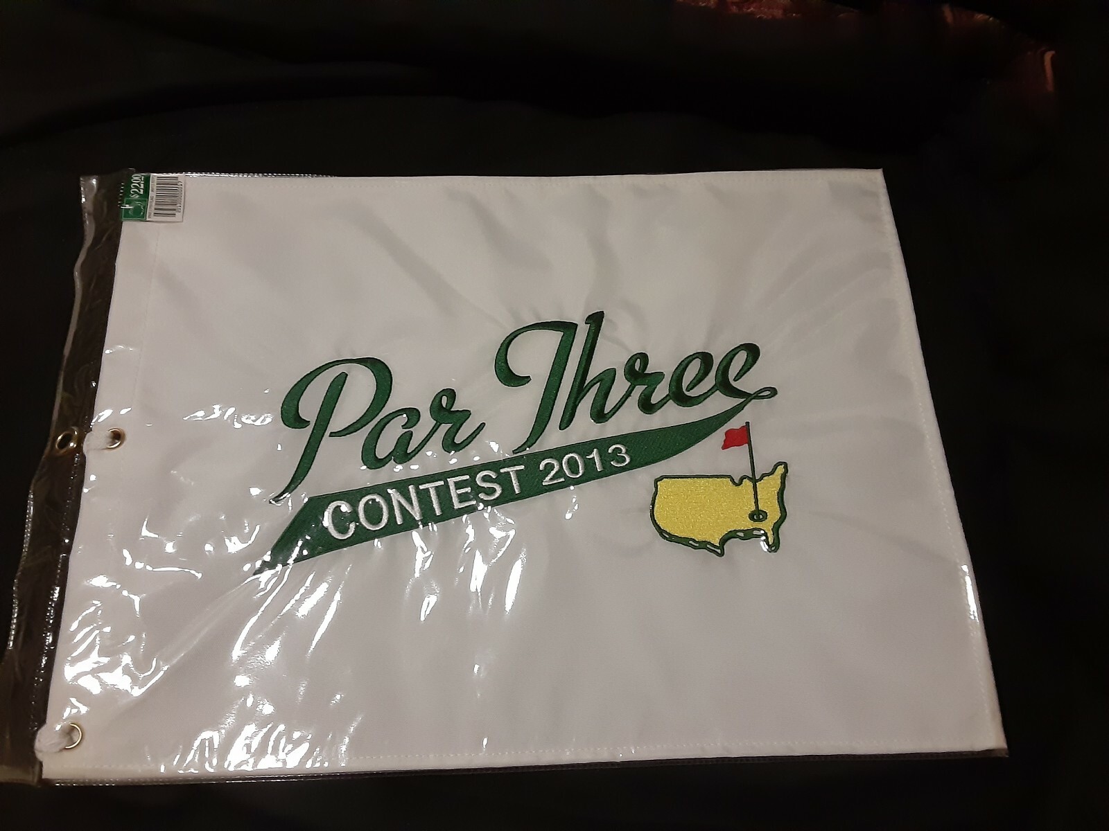 2013 Masters Par 3 contest flag 2013 Masters Par 3 contest flag