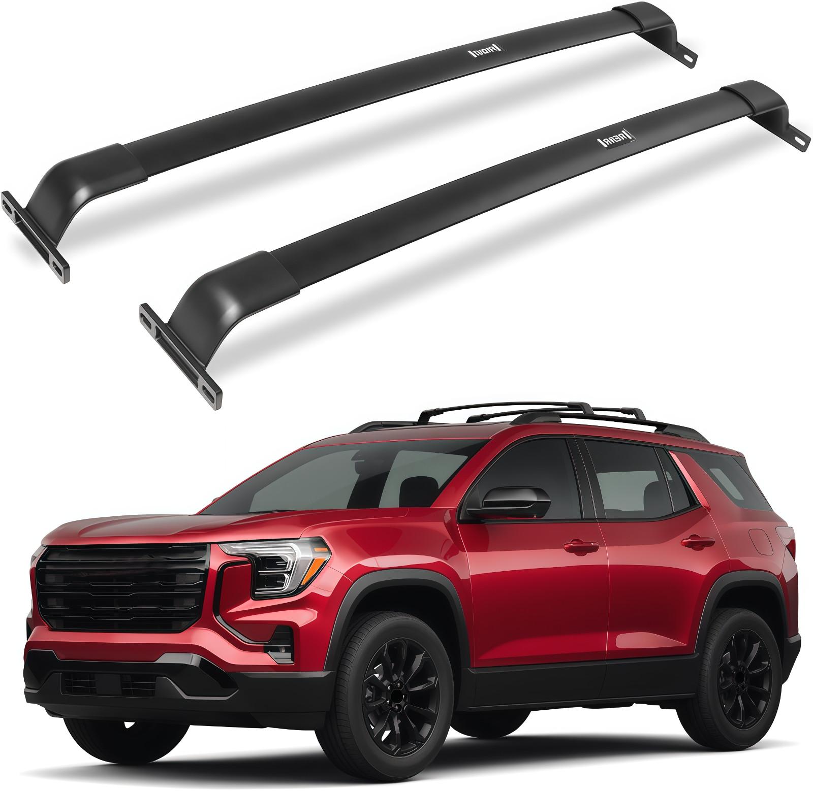 Roof Rack Cross Bars for GMC Terrain 2025 2026 2027 Black Luggage Carrier 2PCS