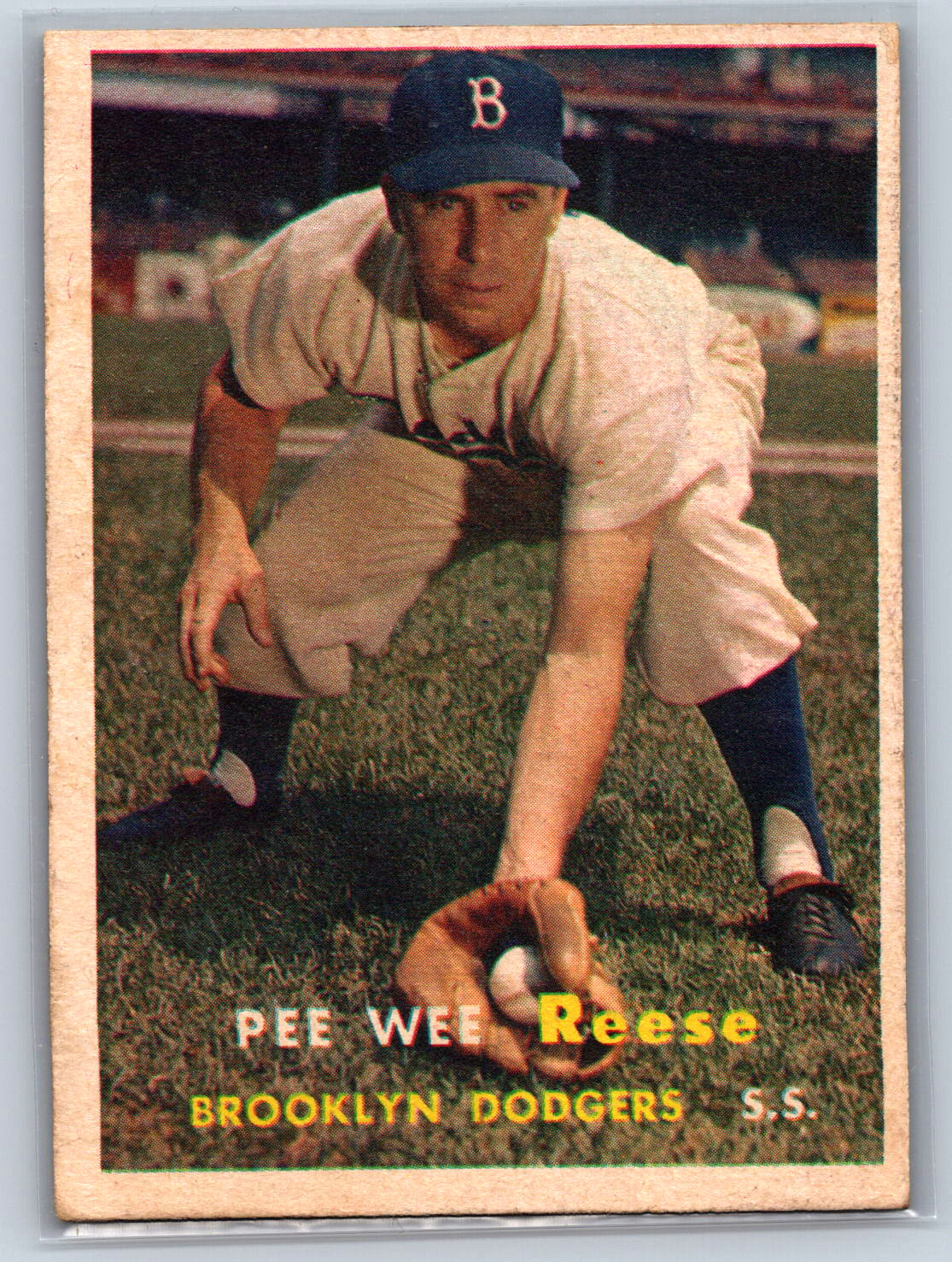 1957 Topps - Pee Wee Reese #30 1957 Topps - Pee Wee Reese #30