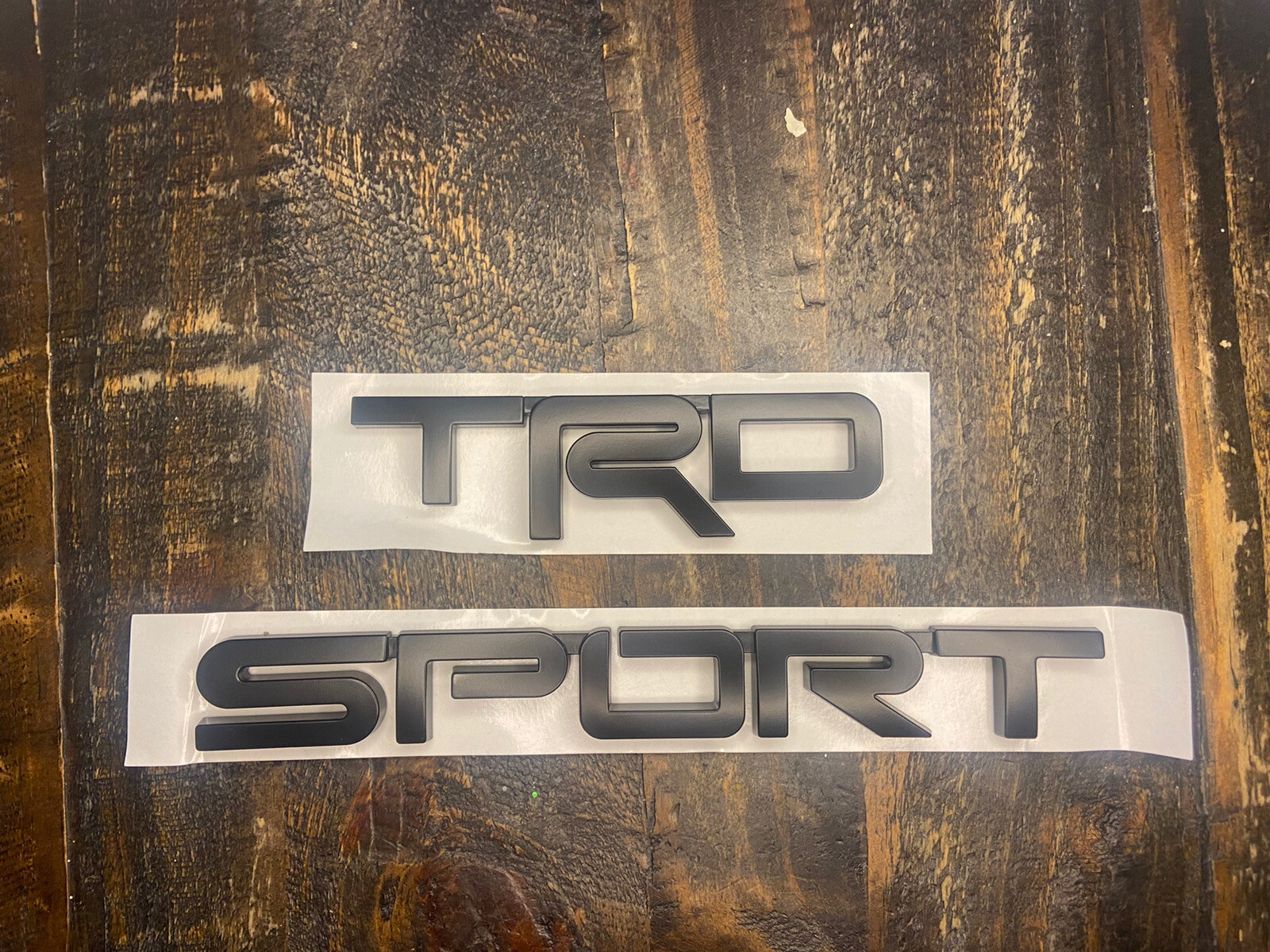 Genuine Toyota TRD SPORT Emblems Kit Black PT413-0C180-02 Genuine Toyota TRD SPORT Emblems Kit Black PT413-0C180-02