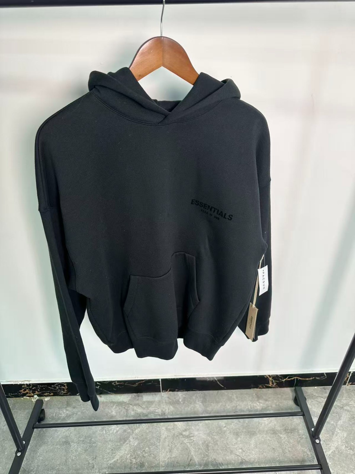 Fear of God Essentials Hoodie & Stretch Limo Black - Sizes ( XS-L ) NEW