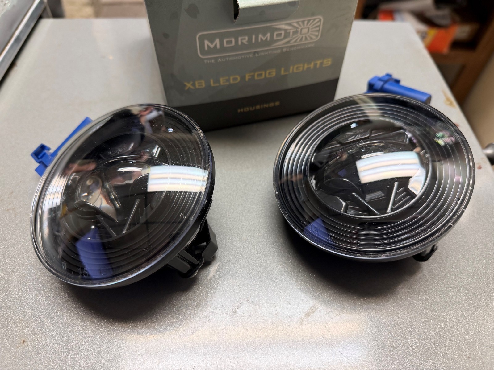 Morimoto XB LED Fog Lights - Model LF110 2015-2019 GM 2500/3500HD - Lightly Used