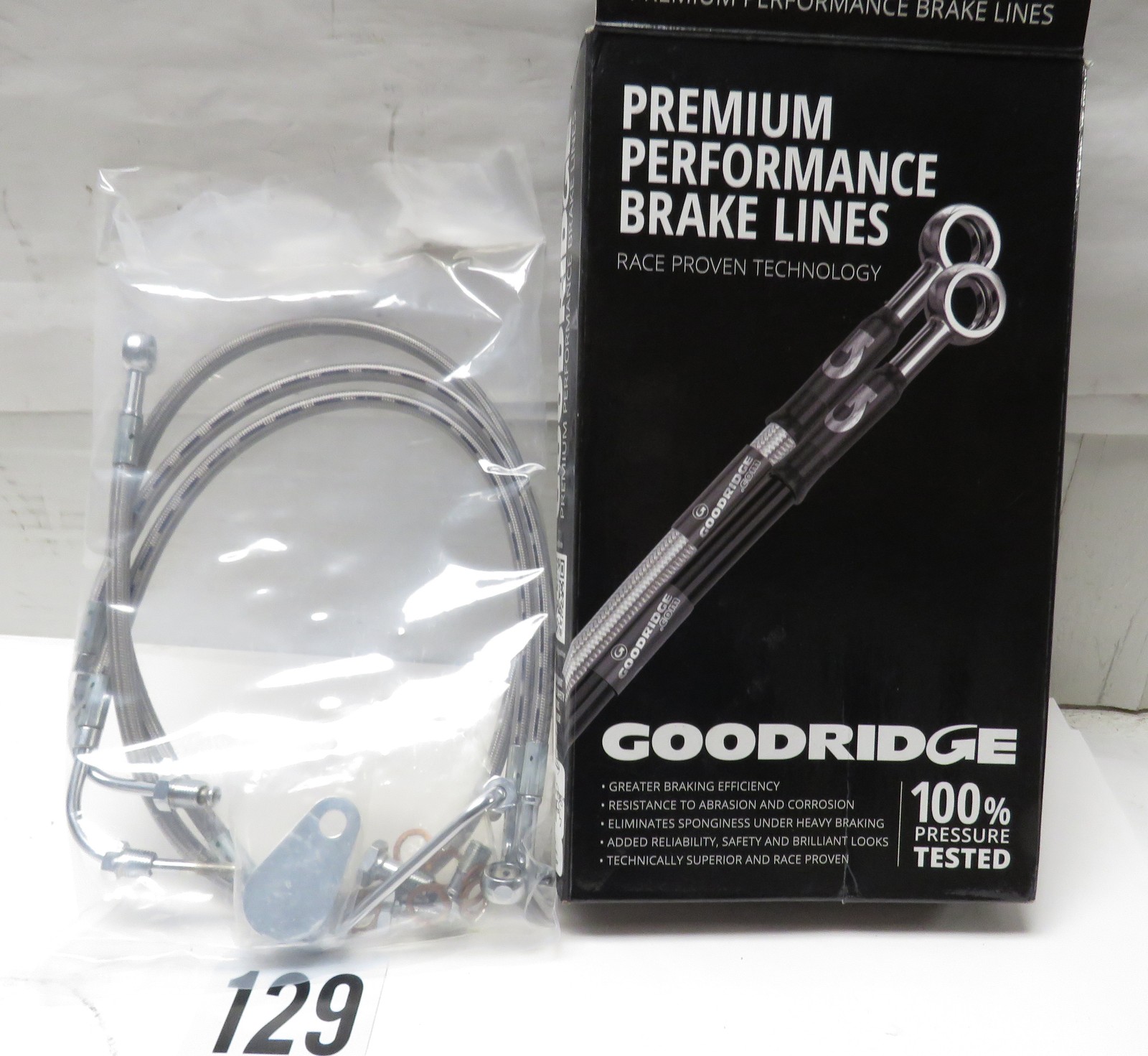 * NEW Goodridge 817-01303 HD8241-A+10 FLHT / FLHX Brakeline Kit