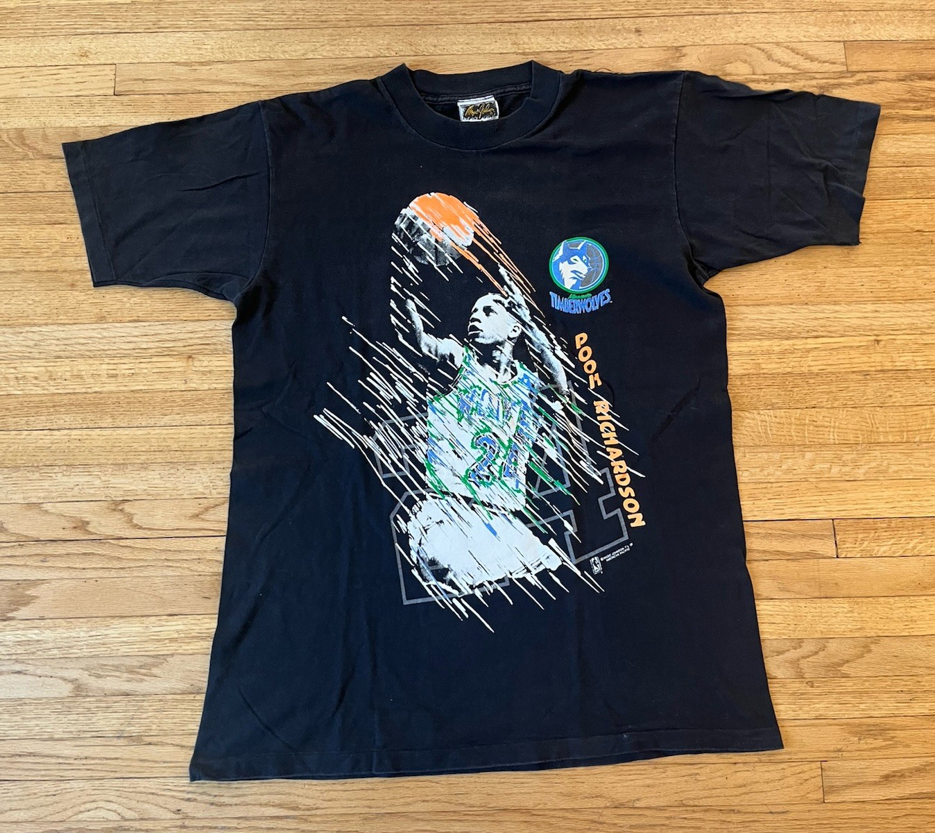 Minnesota Timberwolves Pooh Richardson Magic Johnson T Mens XL EUC VTG 90’s Rare Minnesota Timberwolves Pooh Richardson Magic Johnson T Mens XL EUC VTG 90’s Rare
