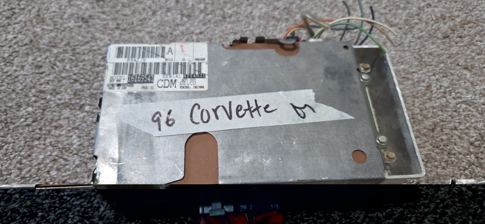For 1994-1996 Corvette Bose Delco Radio Receiver CDM Tuner Oem.