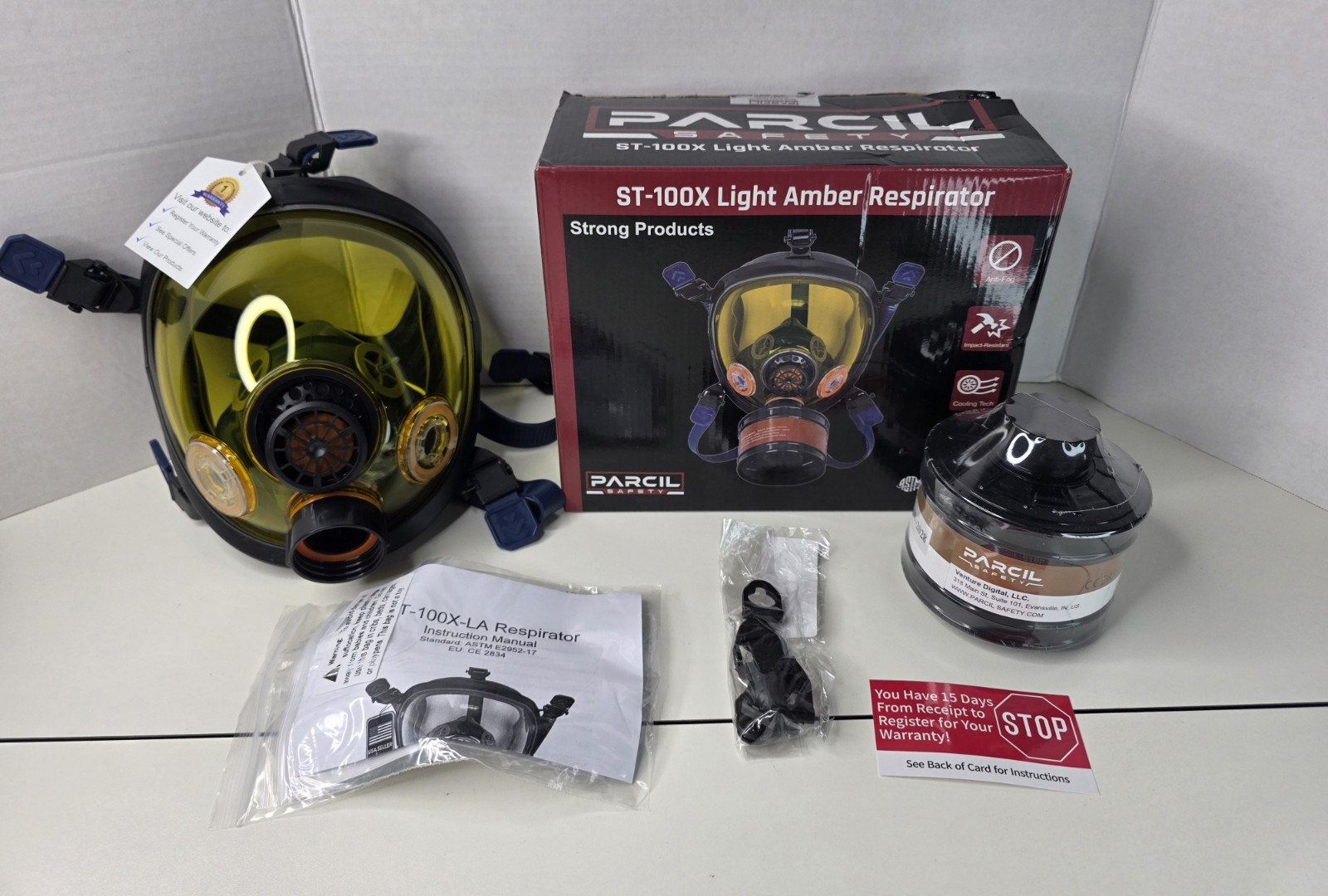 ST-100X Light Amber Full Face Respirator ST-100X Light Amber Full Face Respirator