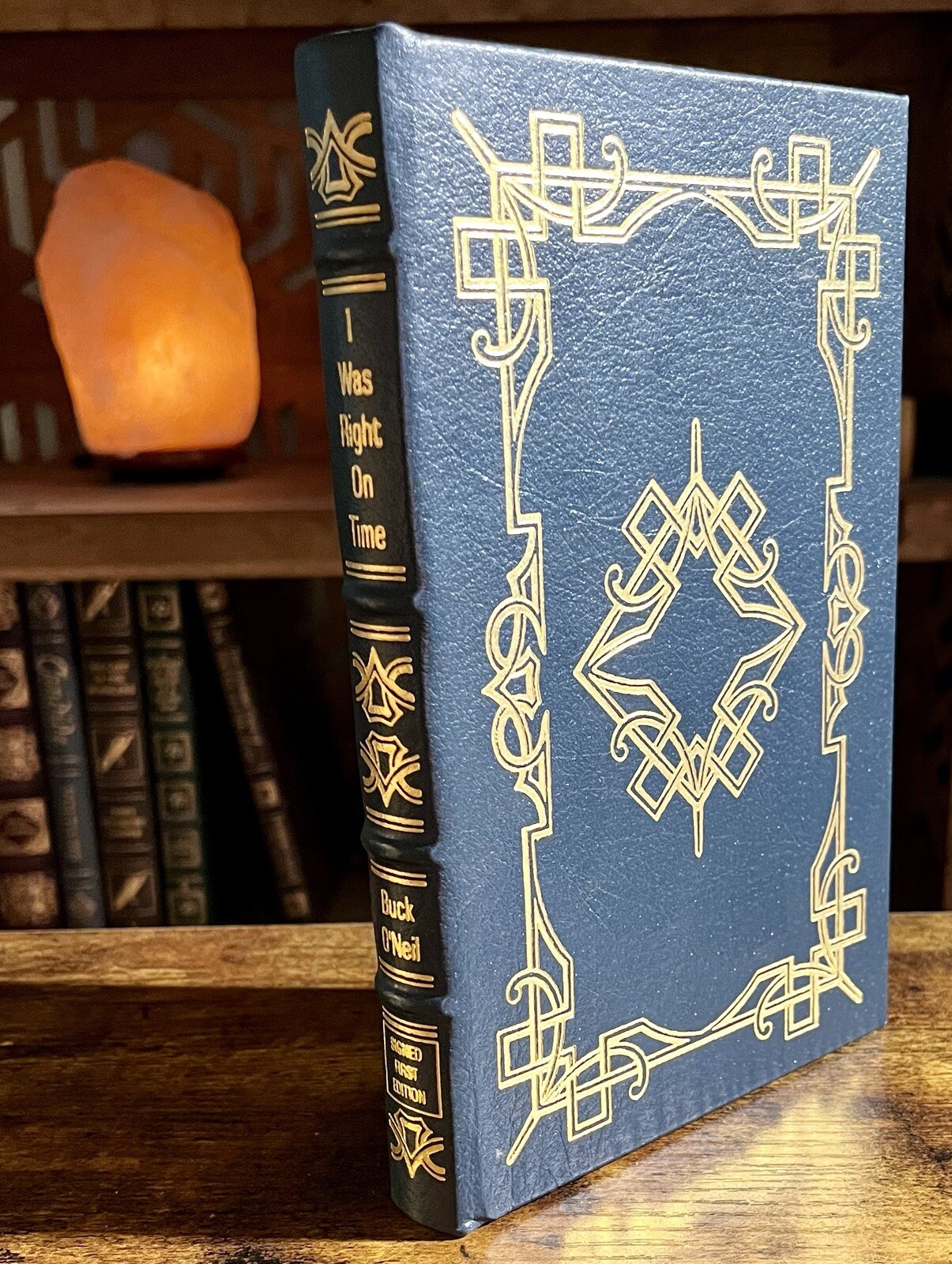 I Was Right On Time by Buck O’Neil Easton Press Baseball Signed First Edition
