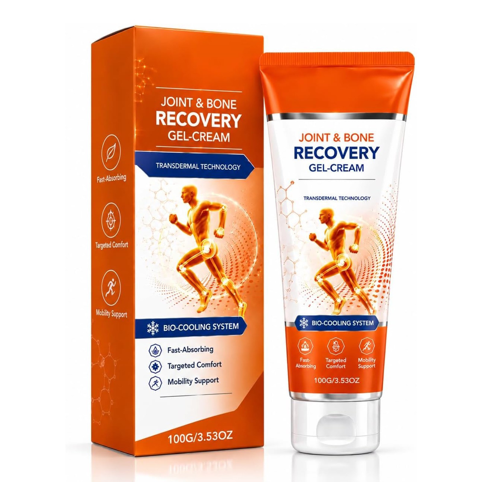 Rovia Joint Massage Cream, Skin Care Topical Massage Lotion for Body & Knee