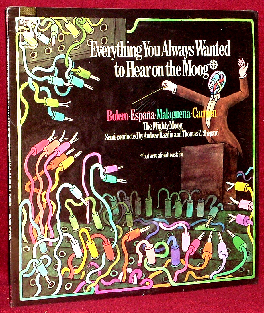 LP SEALED THE MIGHTY MOOG EVERYTHING YOU ALWAYS WANTED TO HEAR ON THE MOOG 1971