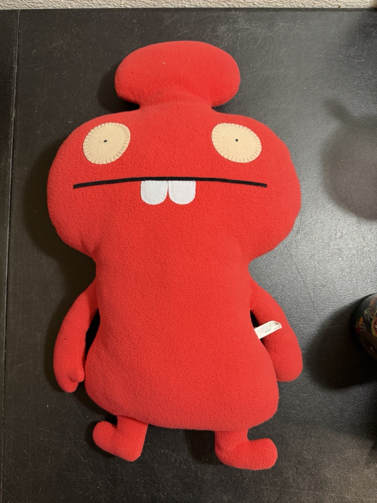 RARE Uglydoll Minus Jumbo Plush 22” Giant Red Monster Stuffed Retired 2010 RARE Uglydoll Minus Jumbo Plush 22” Giant Red Monster Stuffed Retired 2010