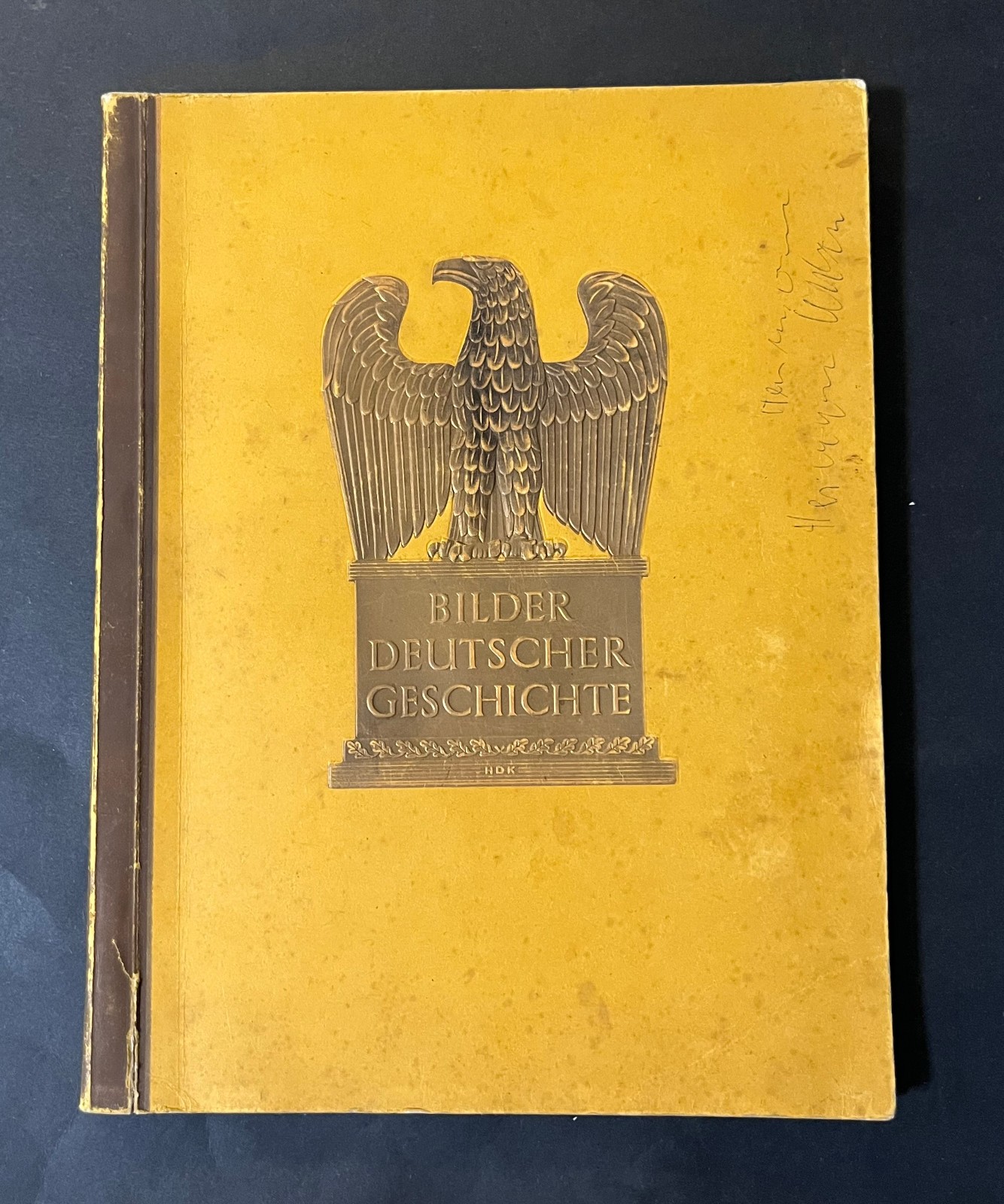 WW2 1936 Bilder Deutscher Geschichte German History Cigarette Card Album Book