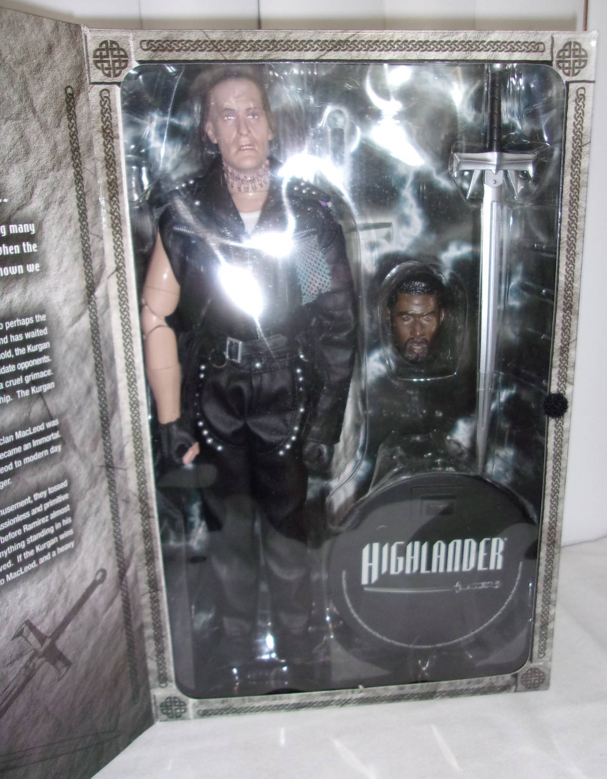 Sideshow Exclusive Highlander The Kurgan 12 Inch Action Figure Complete 