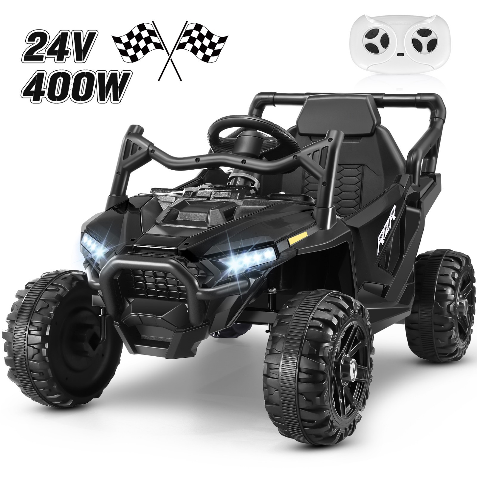 24V Kids UTV Electric Ride on Car with Remote Control 2x200W Powerful Motor USA