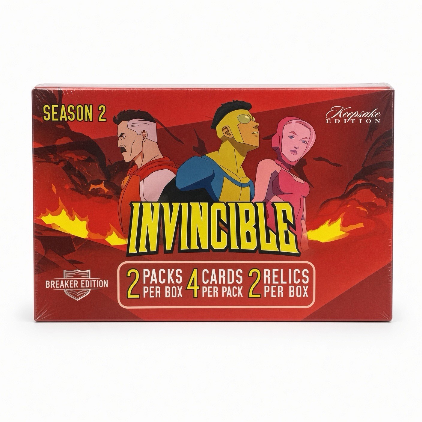 Invincible Season 2 Keepsake Premiere Edition Breaker Box (2026) Invincible Season 2 Keepsake Premiere Edition Breaker Box (2026)