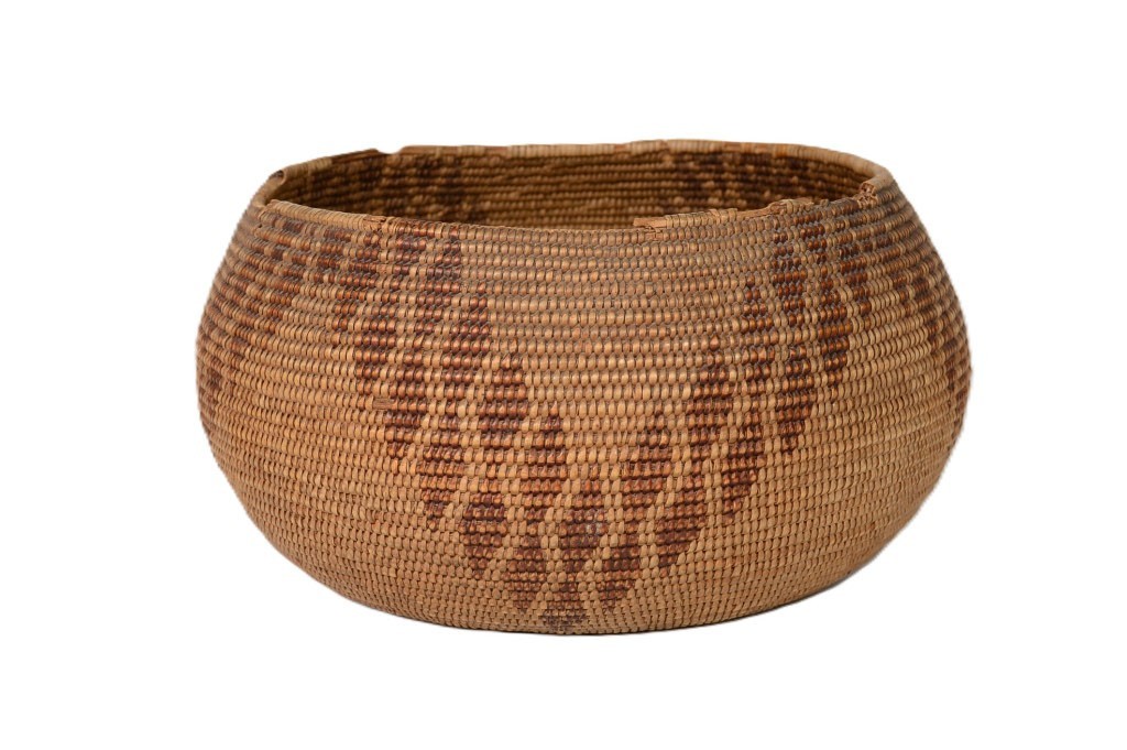 Antique Maidu Indian Basket ca.1880   4.5\