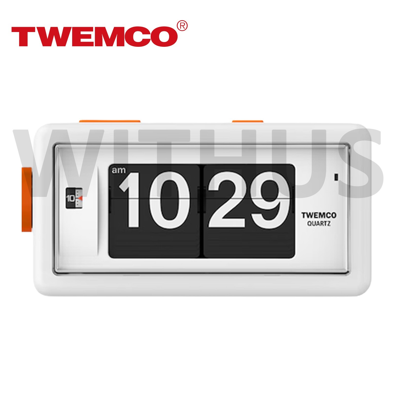 TWEMCO AL-30 Classic Retro Flip Alarm Clock 8 Colors *