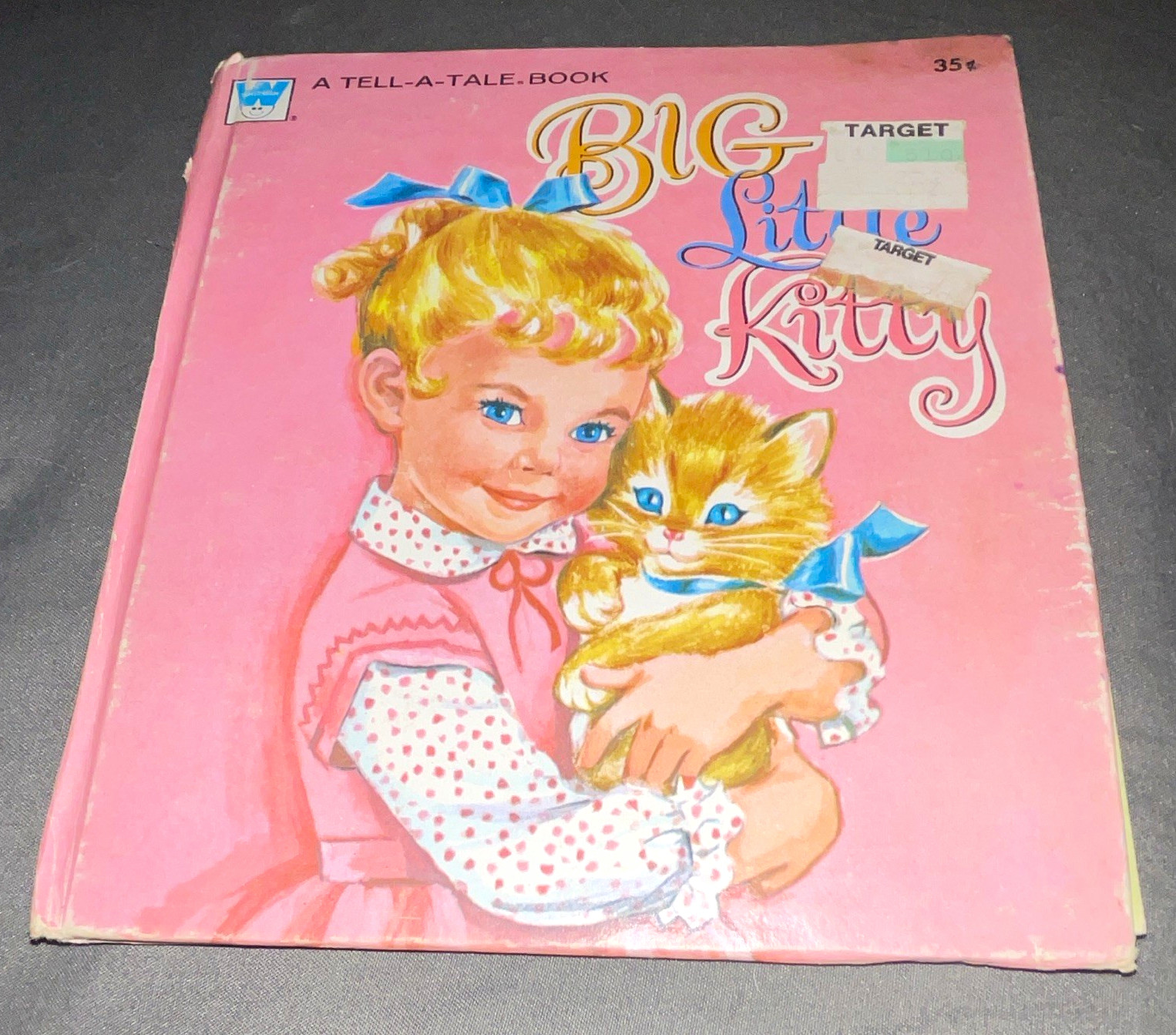 Jan D. Biggers Big Little Kitty Tell-a-Tale Book Illustrated Hardcover Cats Jan D. Biggers Big Little Kitty Tell-a-Tale Book Illustrated Hardcover Cats