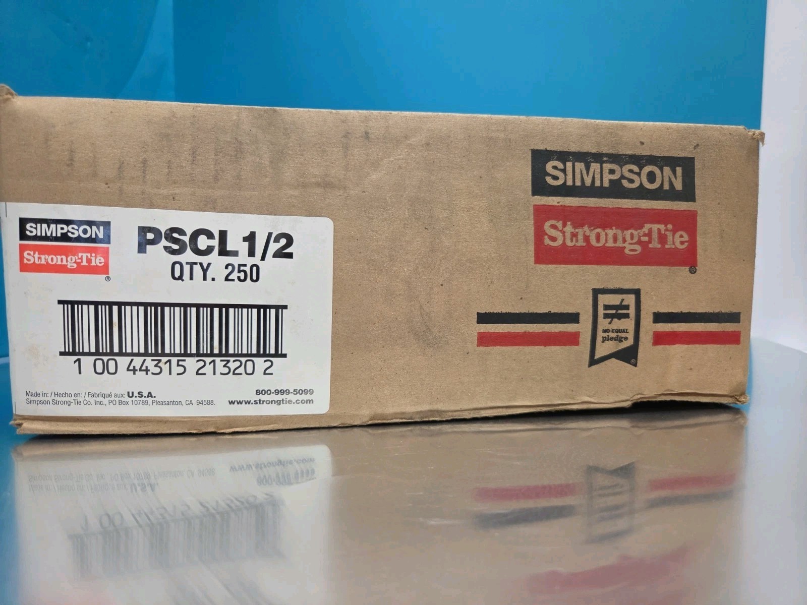 SIMPSON  STONG -TIE PSCL1/2 SHEATING CLIP   QTY : 250