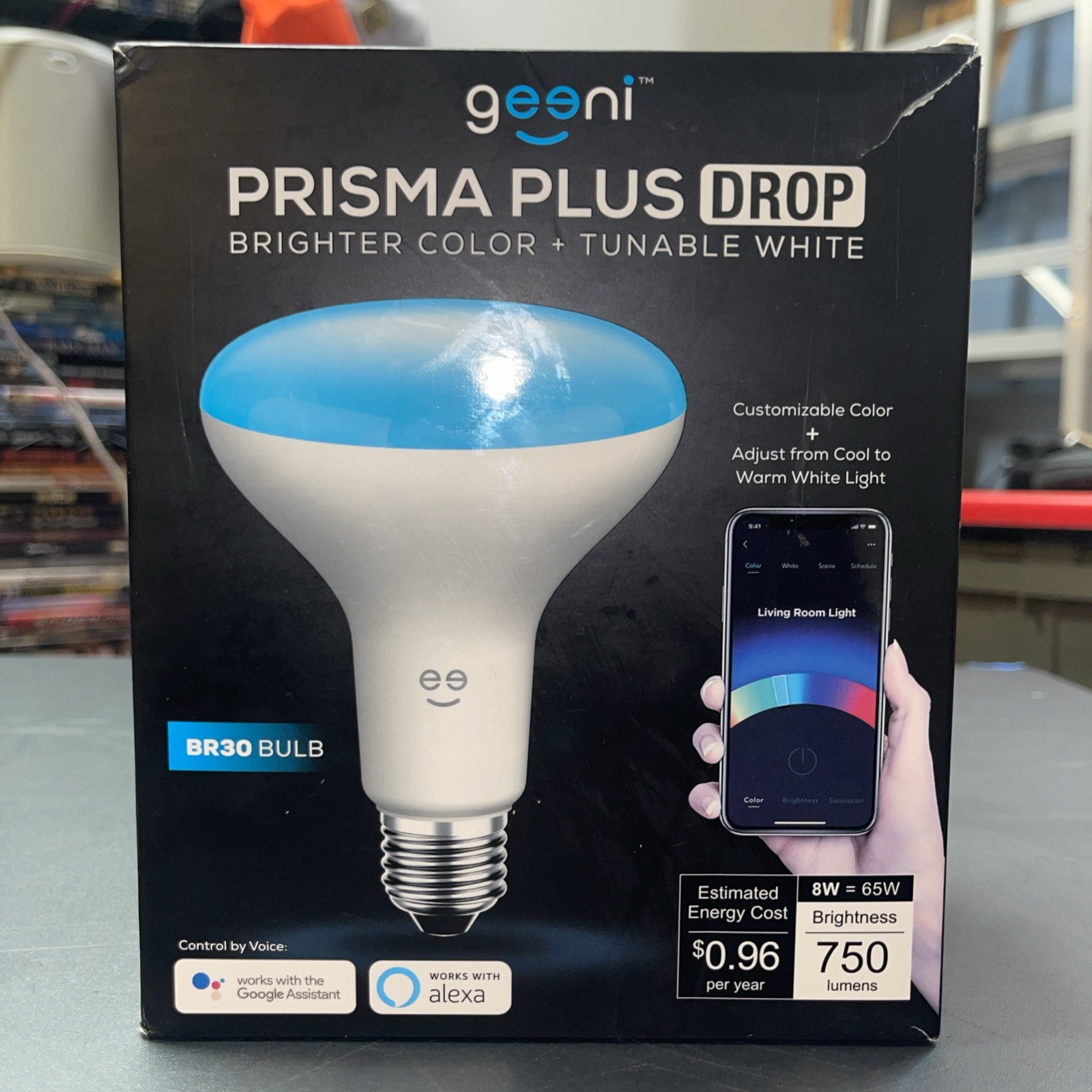 Geeni Prisma Plus Drop WiFi LED 1 Count (Pack of 1) Multicolor NEW Geeni Prisma Plus Drop WiFi LED 1 Count (Pack of 1) Multicolor NEW