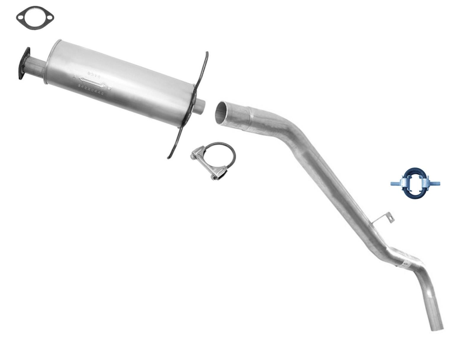 Middle Muffler & Tail Pipe fits Nissan Pick Up 2.4L 3.0L 1987-1995 4 Wheel Drive