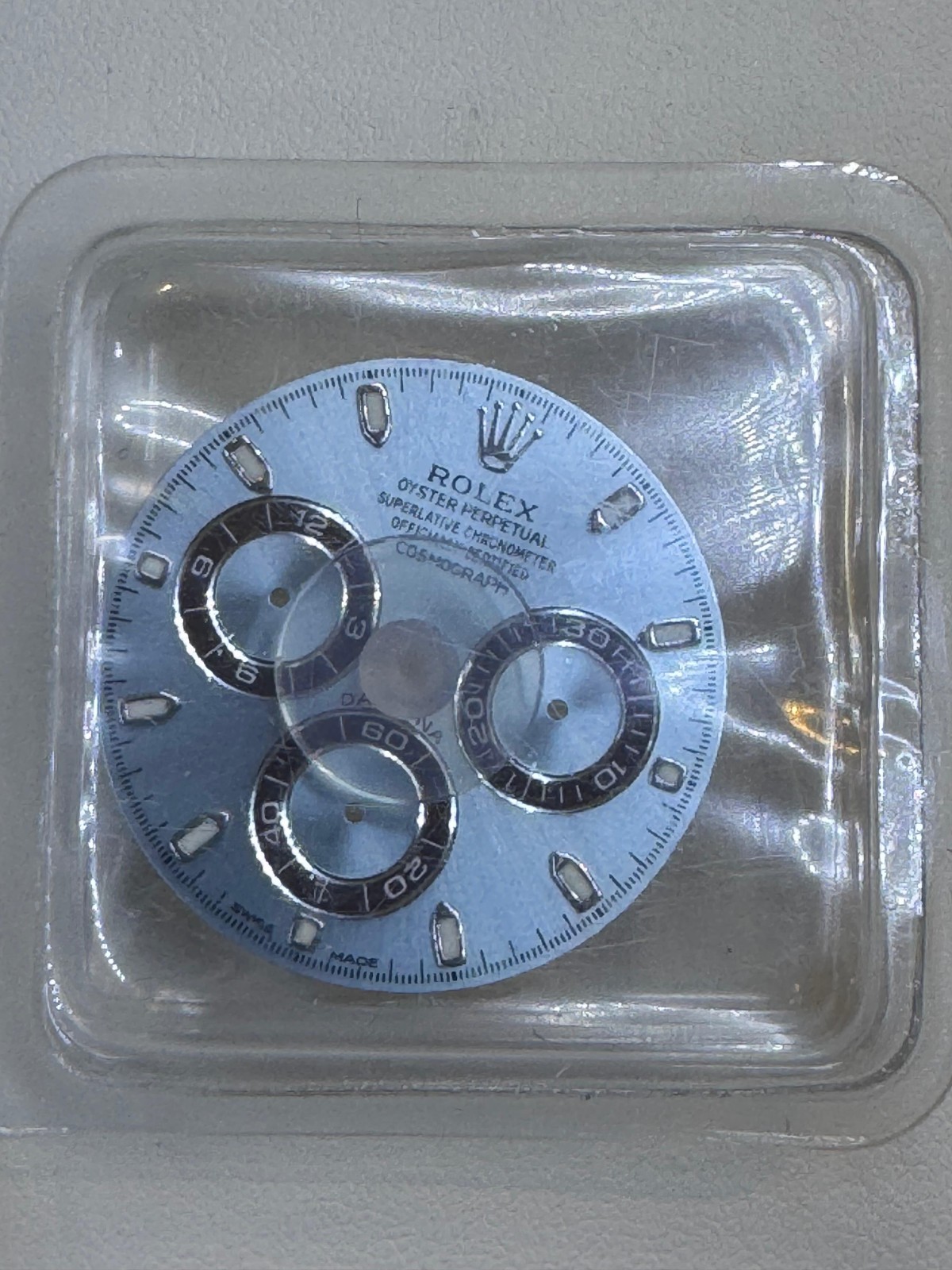 Rolex Daytona Ice Blue Dial Platinum 116506 Mint Unopened Cal 4130 USA Genuine