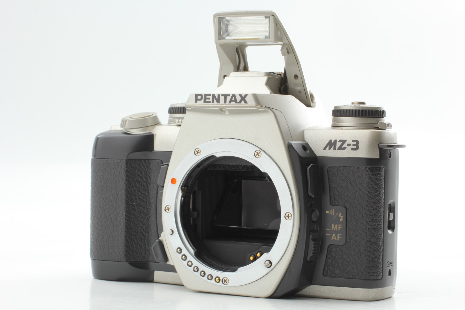 CLA'd [Top MINT] Pentax MZ-3 silver 35mm Film Camera SLR Body From JAPAN