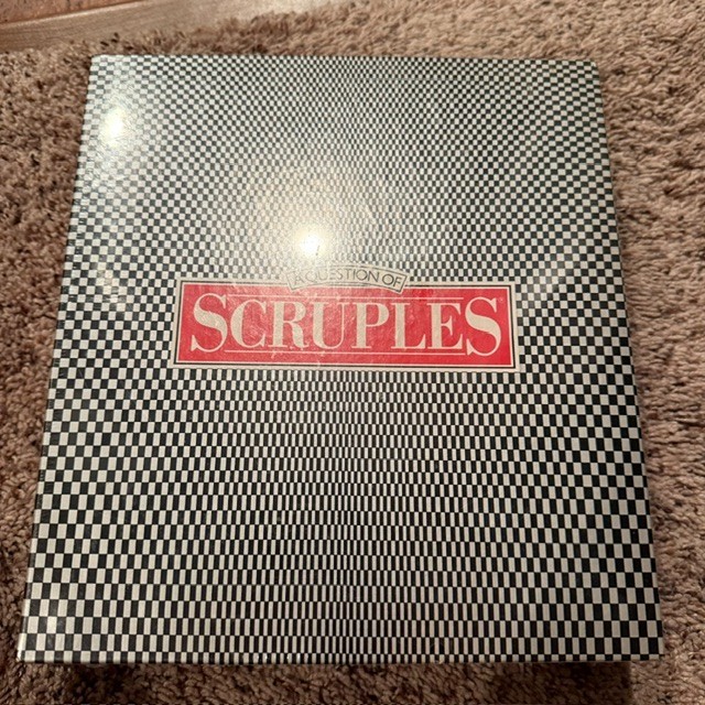 Milton Bradley A Question of Scruples Adult Card Game Complete Vintage Sealed Milton Bradley A Question of Scruples Adult Card Game Complete Vintage Sealed