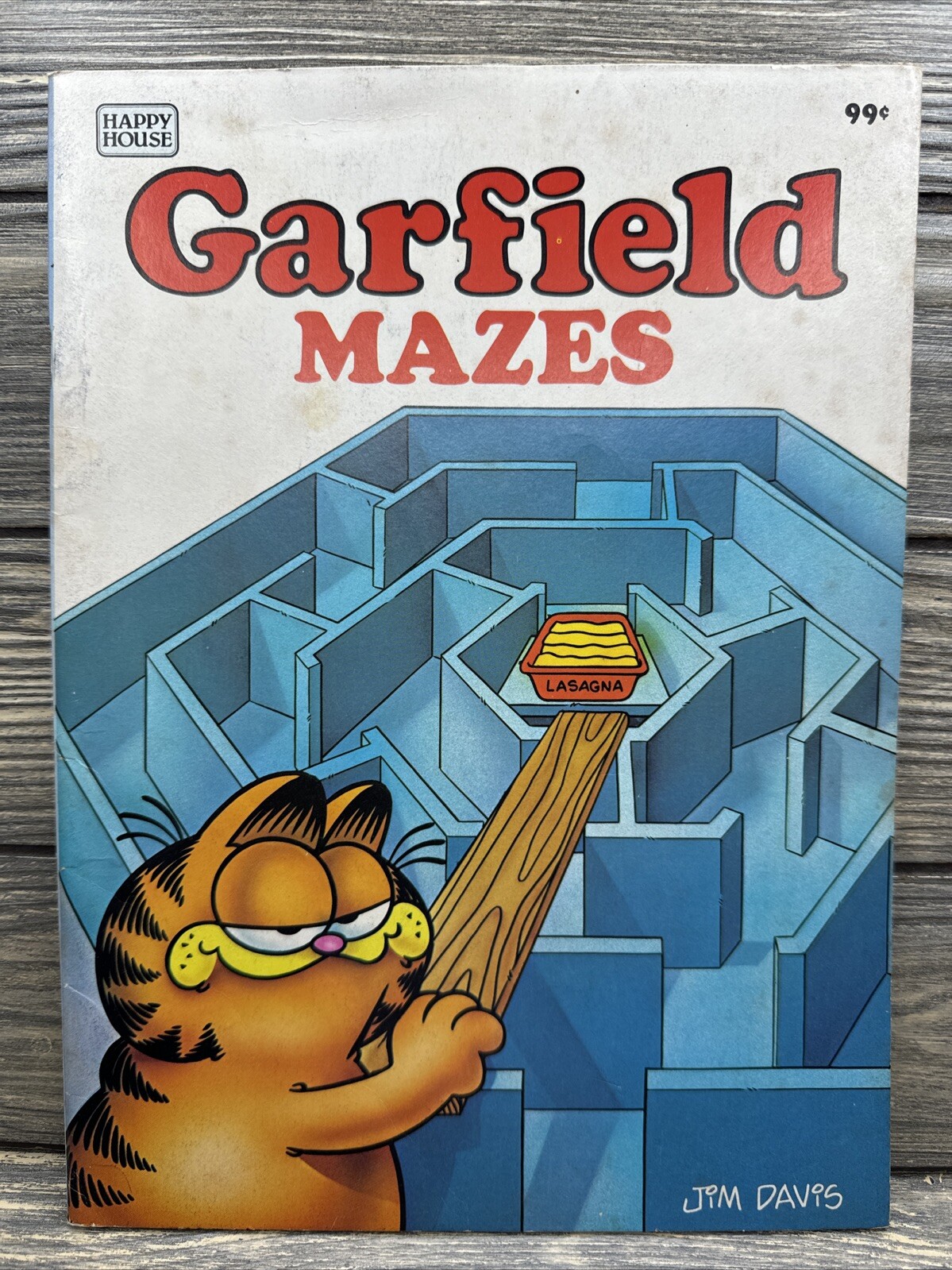 Vtg Happy House Garfield Mazes Coloring Book 1984 Jim Davis Vtg Happy House Garfield Mazes Coloring Book 1984 Jim Davis