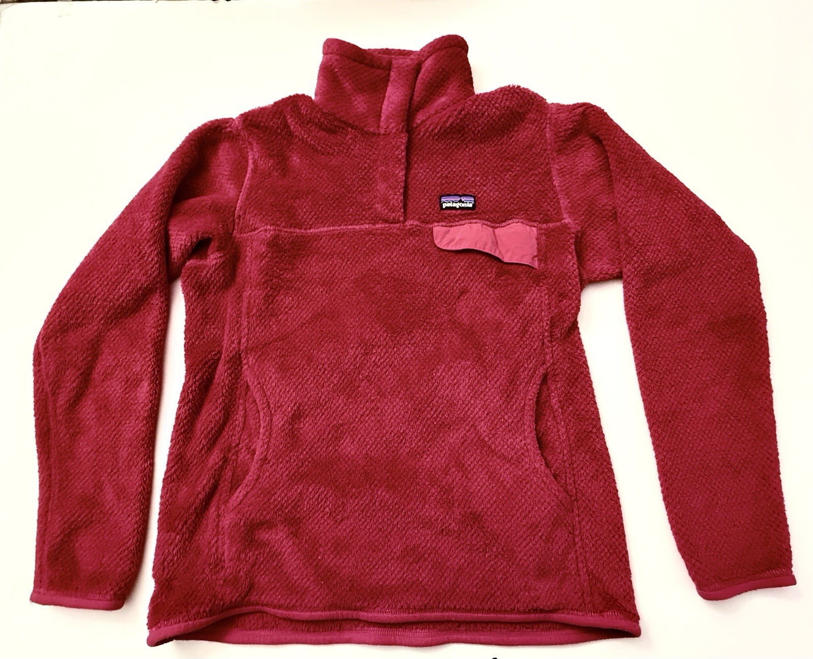 Patagonia Snap T Pullover Jacket Red Women’s Medium