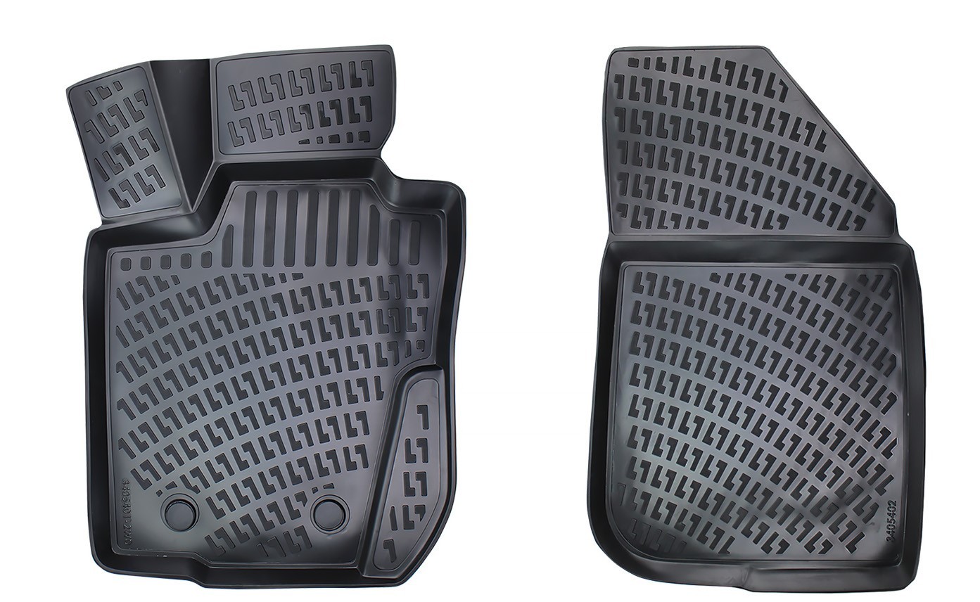 Dacia Logan Panel Van (2 Pcs) 2004-2012 Floor Mats 3D All Weather Liners