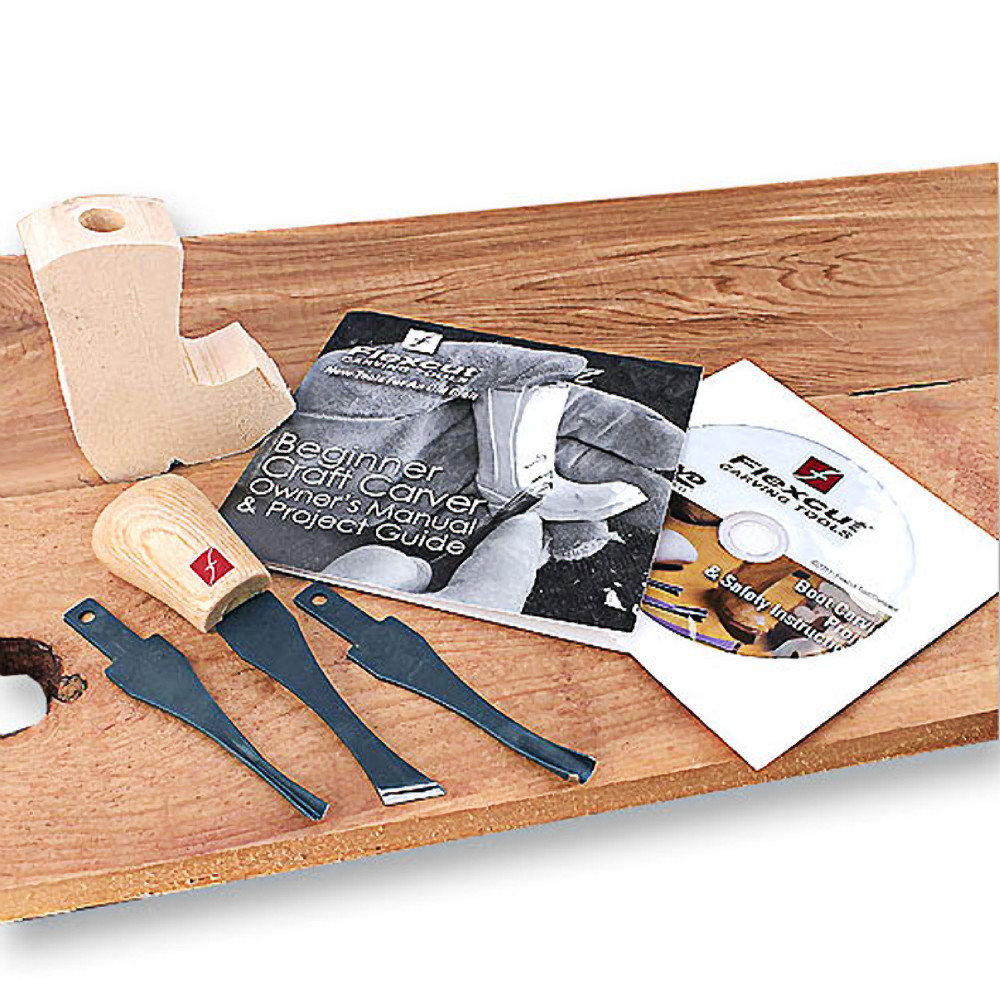 Flexcut #SK110 3-Blade Beginner Craft Carver Set Flexcut #SK110 3-Blade Beginner Craft Carver Set